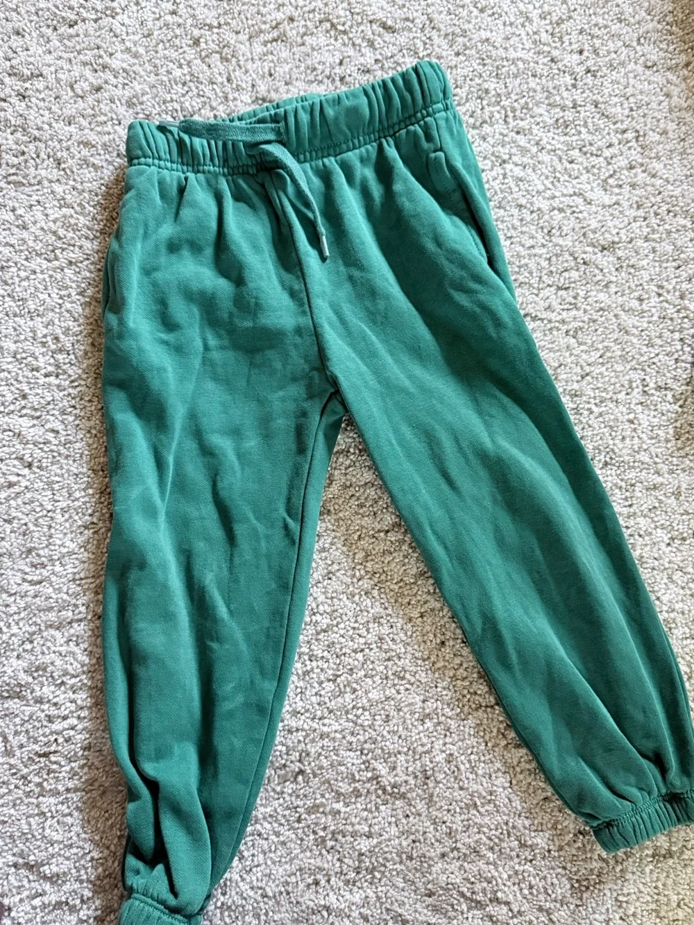 Old Navy Green Elastic Waist Jogger Pants